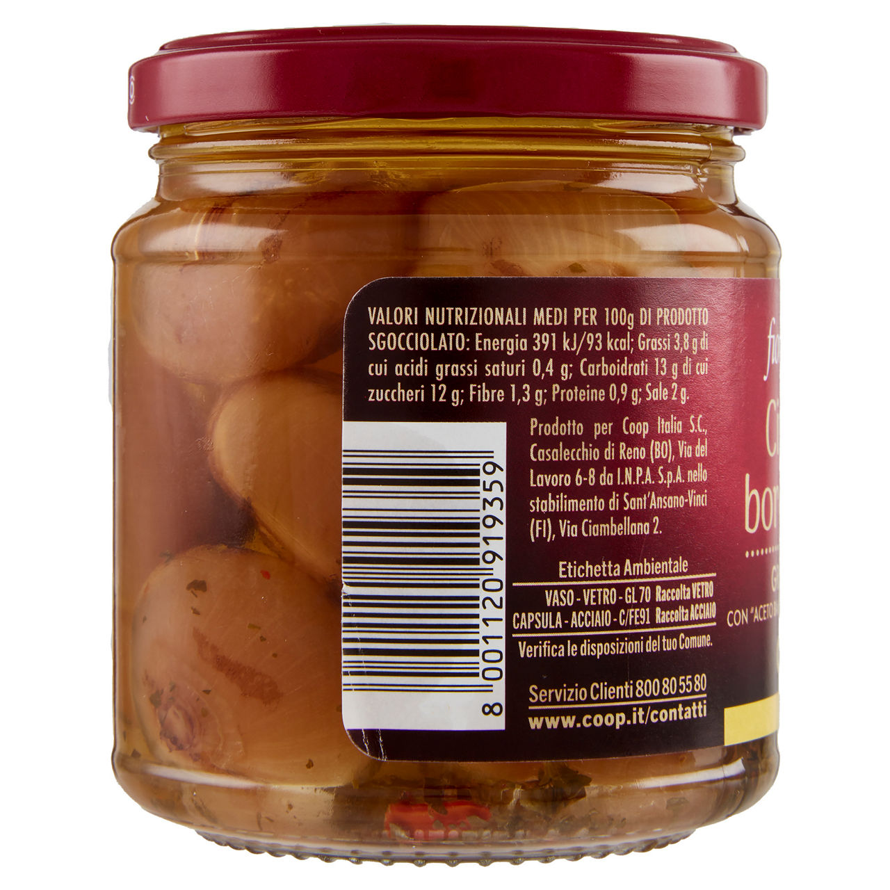 Cipolle borettane grigliate con Aceto Balsamico di Modena IGP 280 gr - Immagine 21