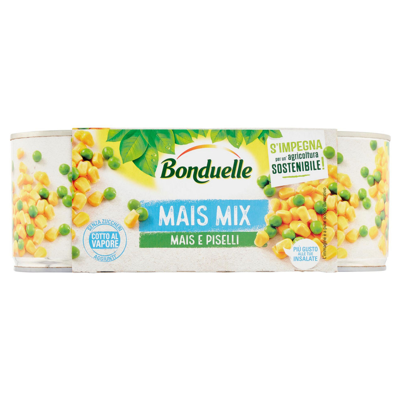 Mais e piselli bonduelle lattina g 140x3