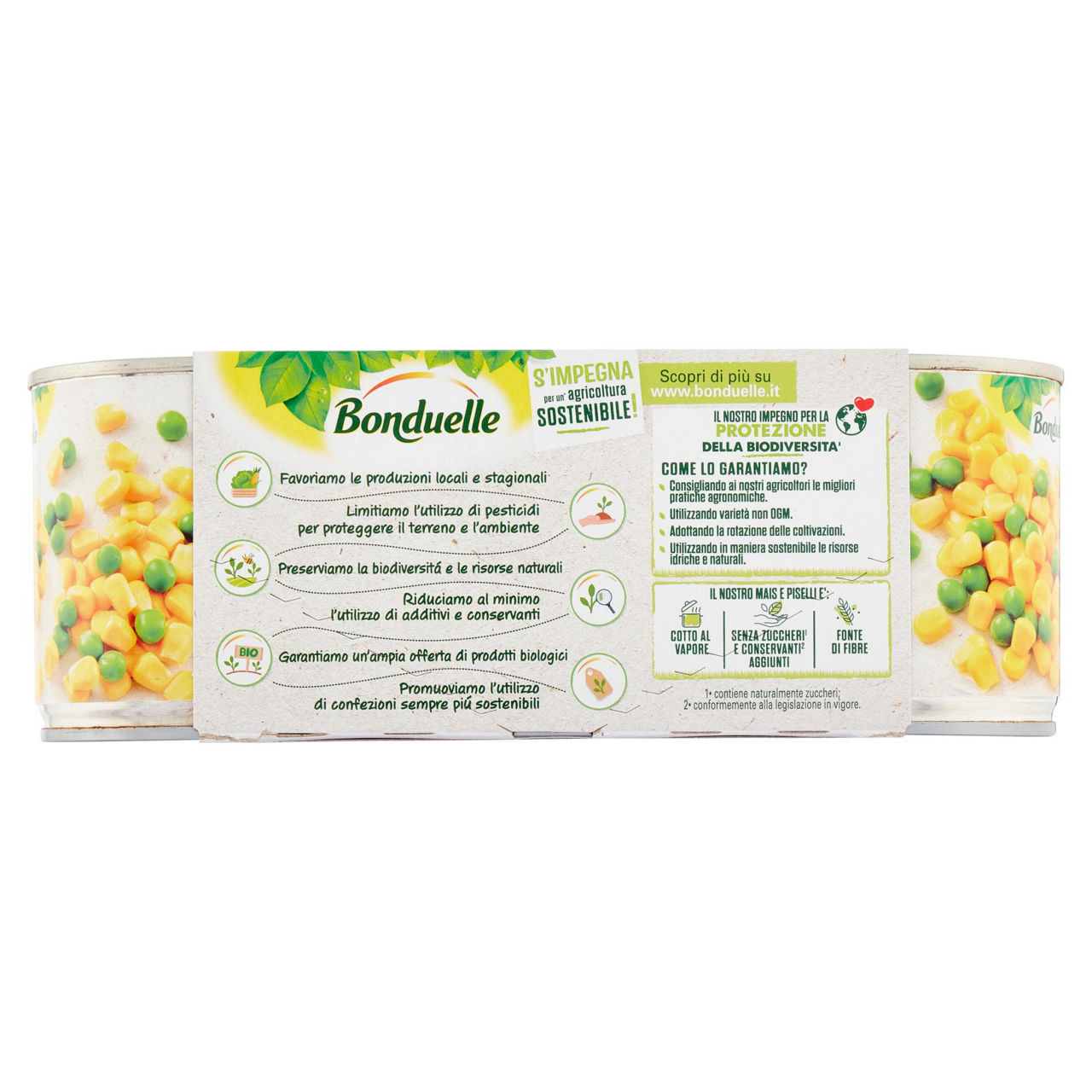 Mais e piselli bonduelle lattina g 140x3 - Immagine 41