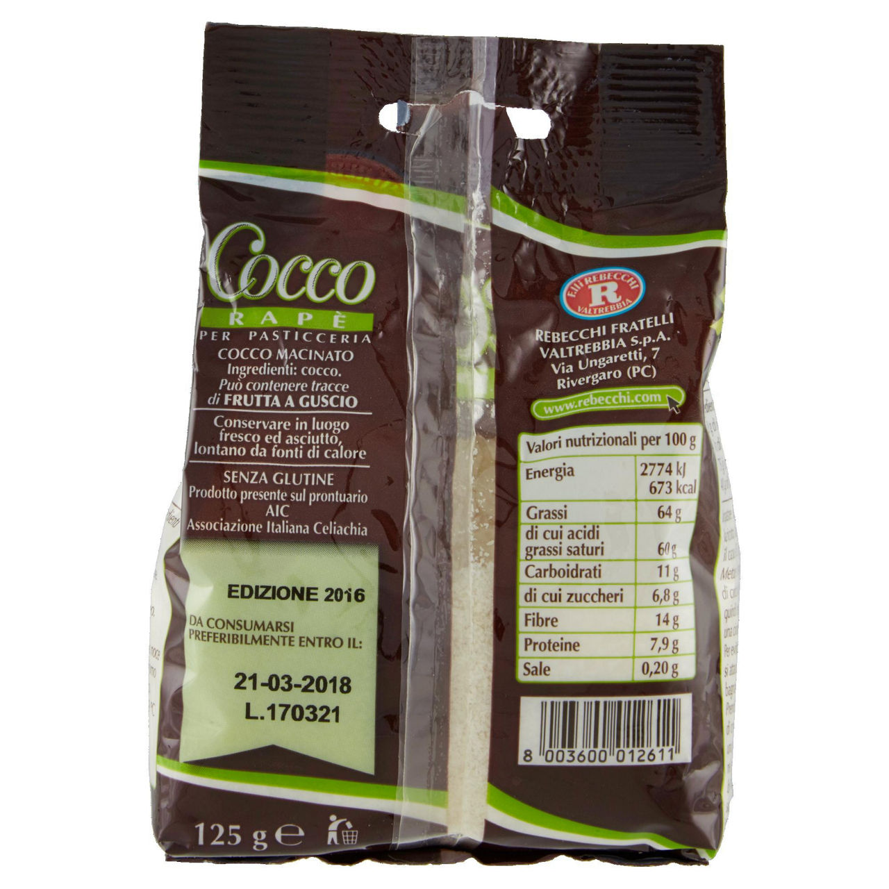 Cocco macinato 125 gr - Immagine 51