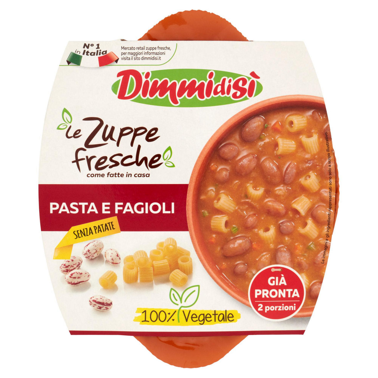 Zuppa di pasta e fagioli 620 gr - Immagine 01