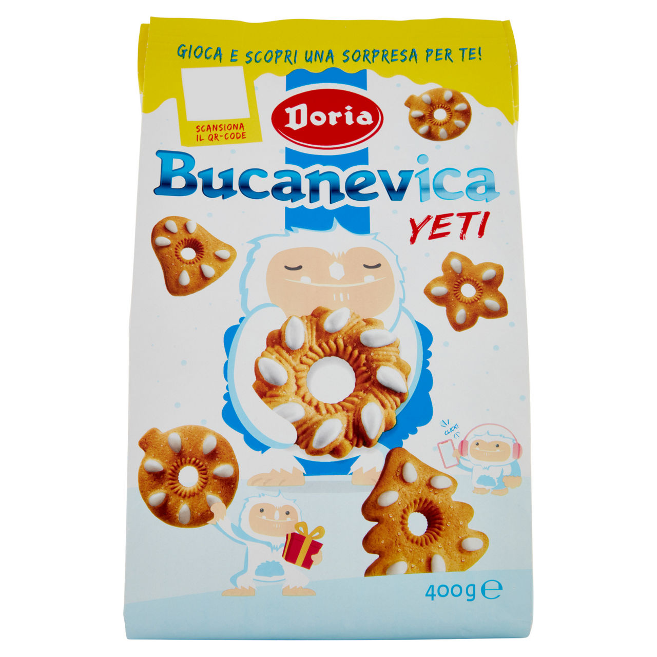 Biscotti Bucaneve sacco 400 gr - Immagine 11