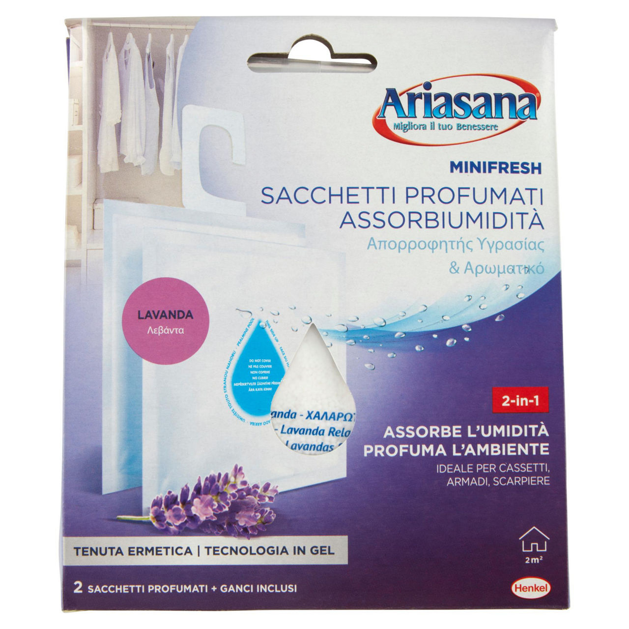 Ariasana minifresh lavanda - relax 100g - Immagine 01