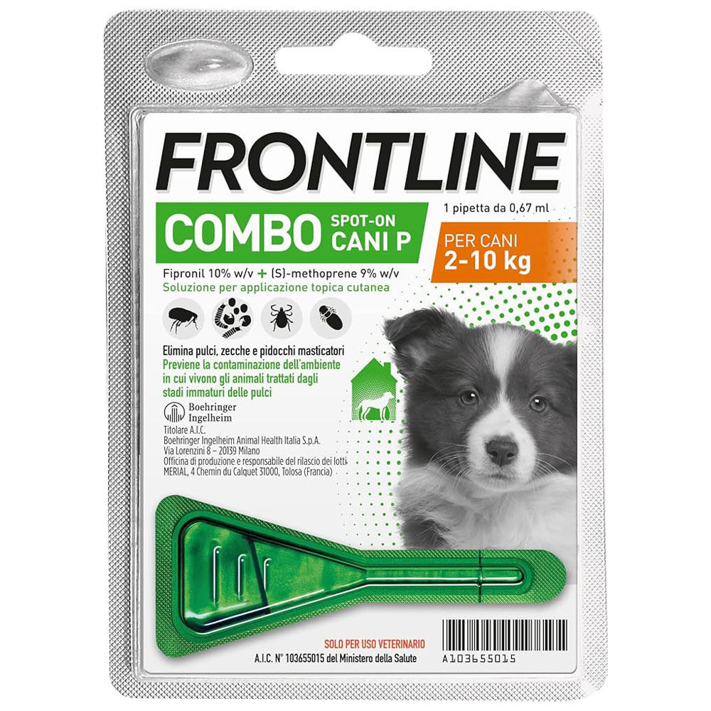 Frontline combo cani cuccioli  1 ppi ml 0,67 - Immagine 01