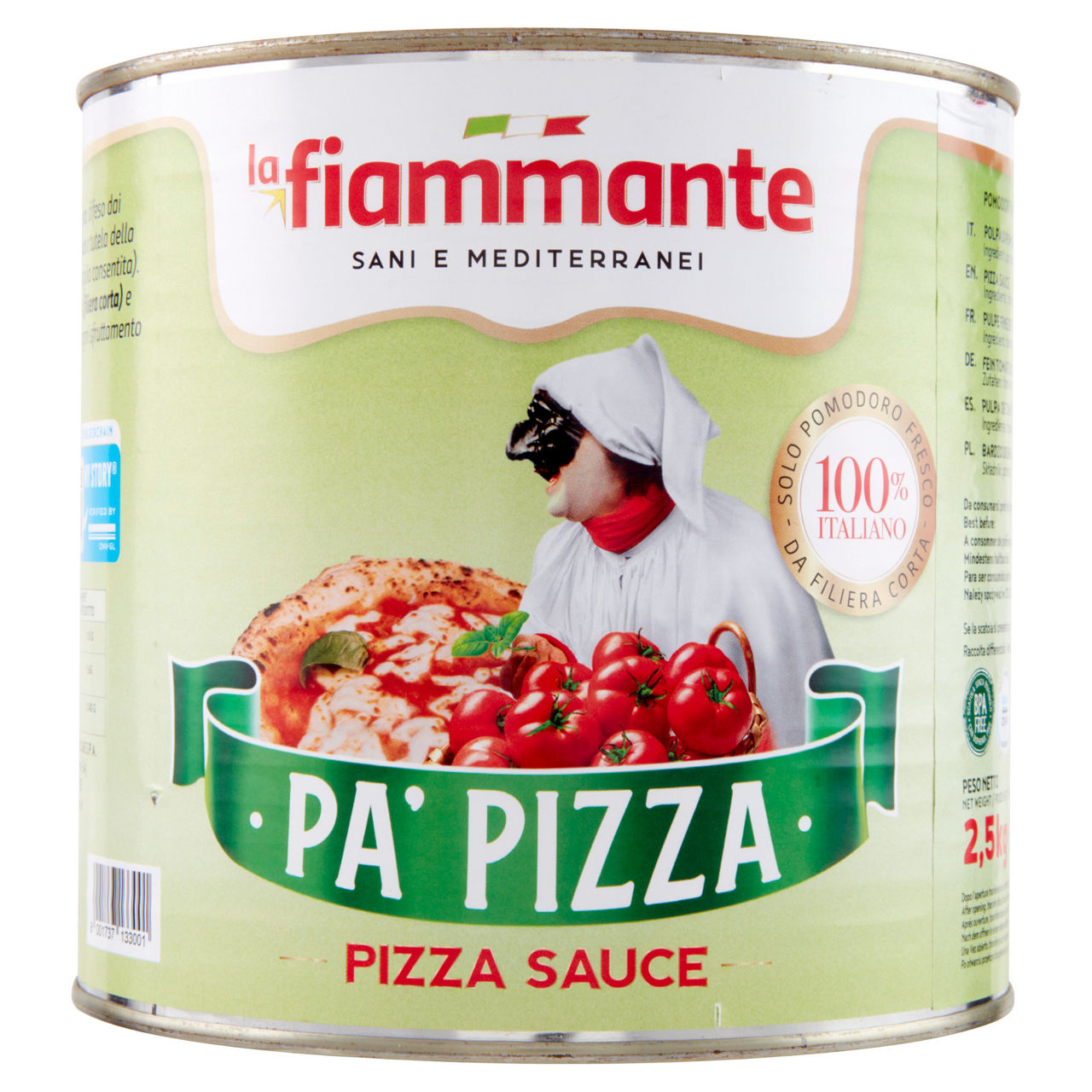 Polpa fine pa' pizza la fiammante kg 2,5 - Immagine 21