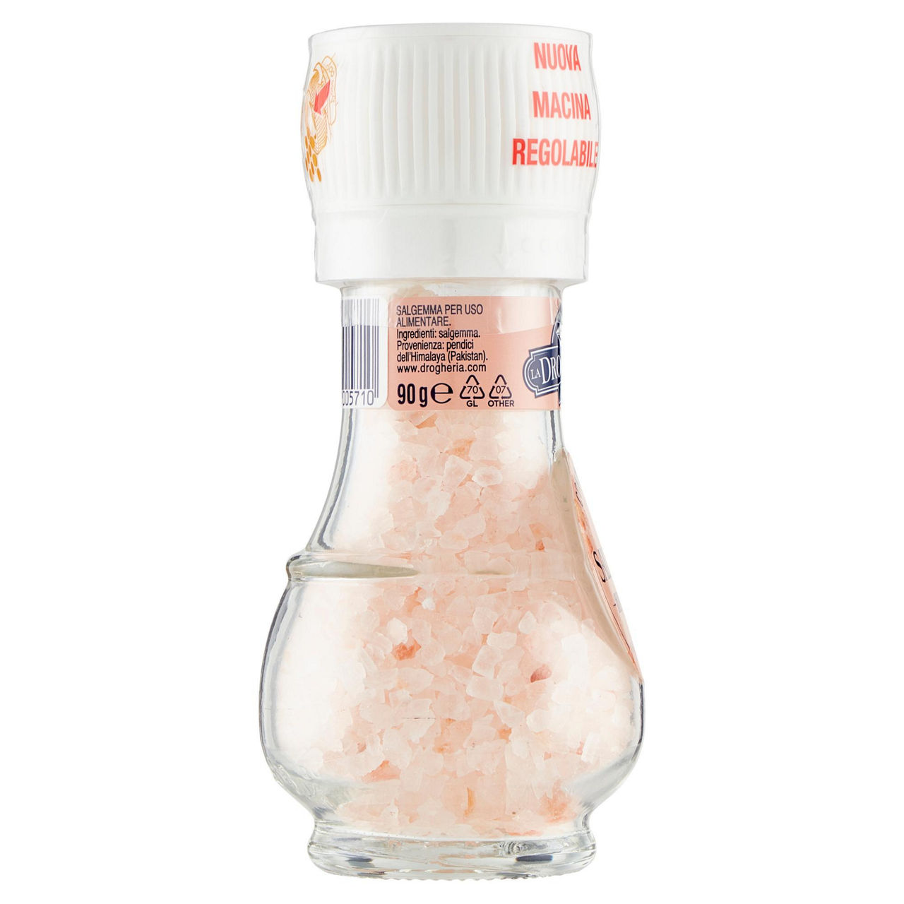 Sale rosa dell'himalaya con tappo macina 90 gr - Immagine 21