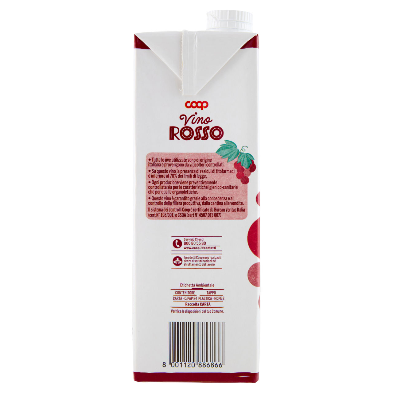 Vino rosso in brick 1 lt - Immagine 21