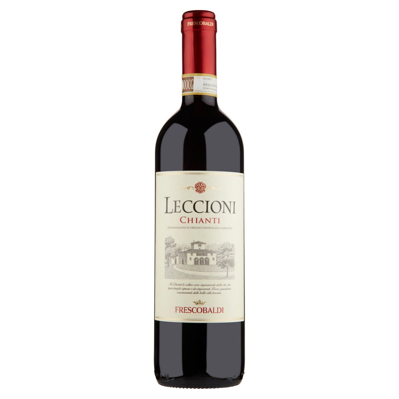 Vino rosso Leccioni Chianti DOCG 750 ml - Immagine 01