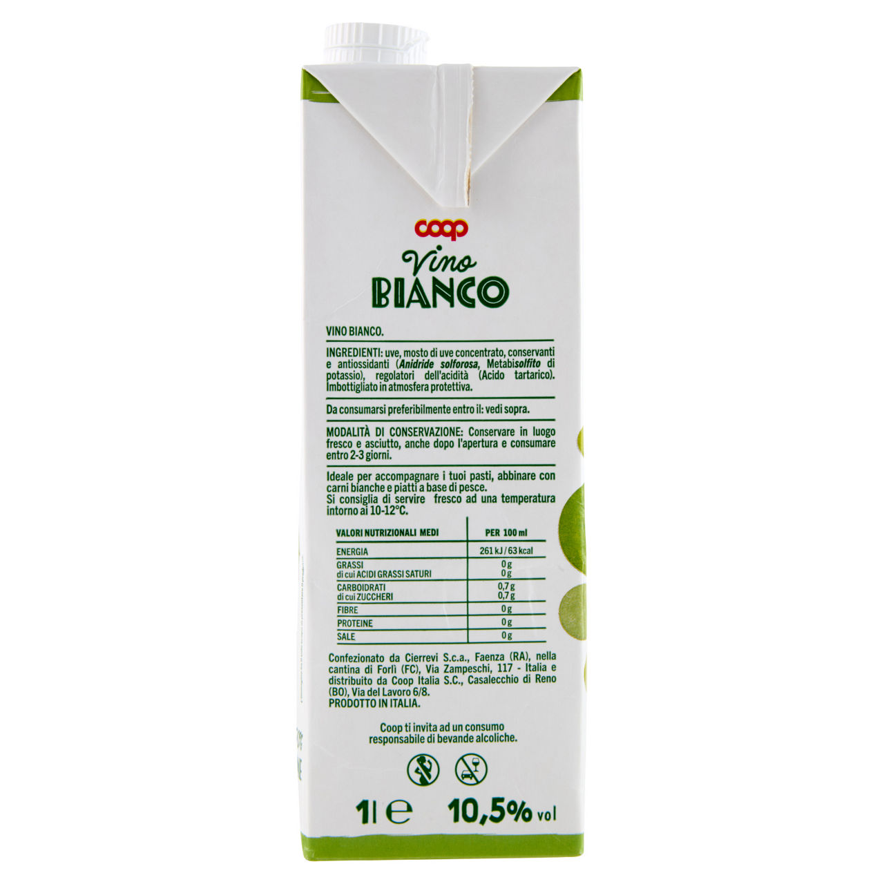 Vino bianco in brick 1 lt - Immagine 61