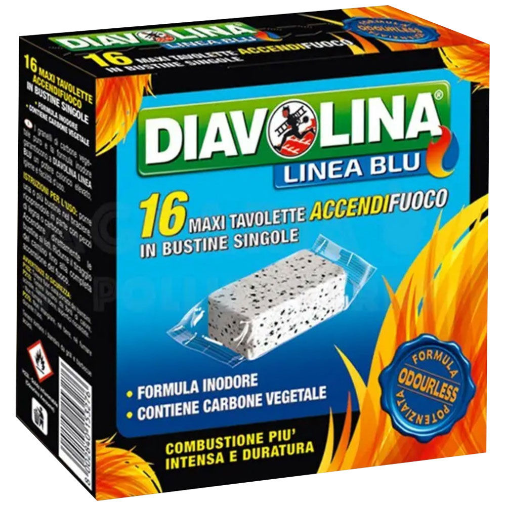 Diavolina doppia forza 16 accensioni maxi