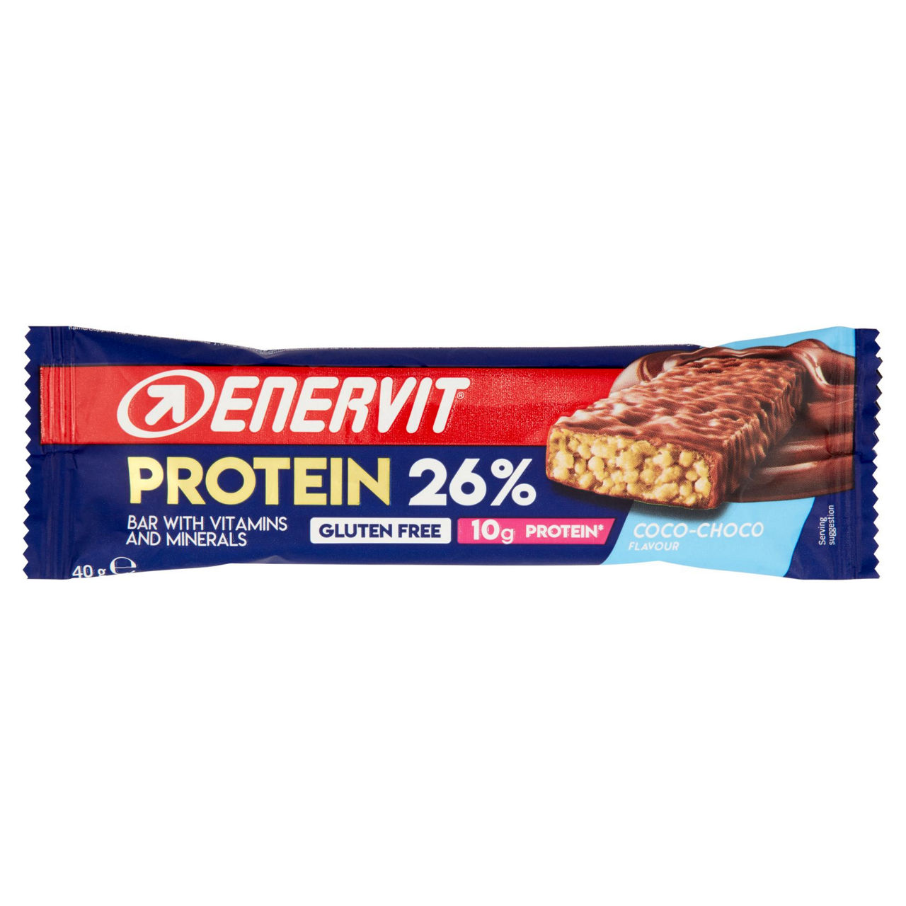 Barretta proteica Protein 26% coco-choco 40 gr - Immagine 01