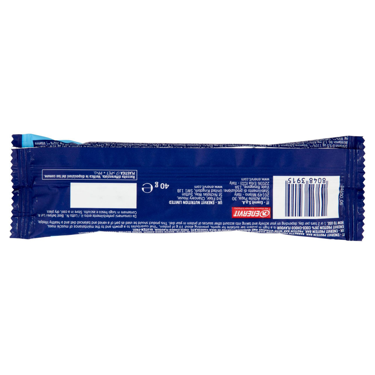 Barretta proteica Protein 26% coco-choco 40 gr - Immagine 51