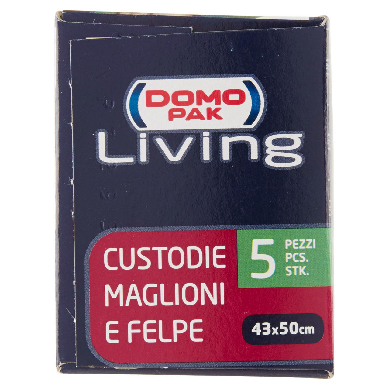 Confezione custodie trasparenti per maglioni e felpe 5 pz - Immagine 11