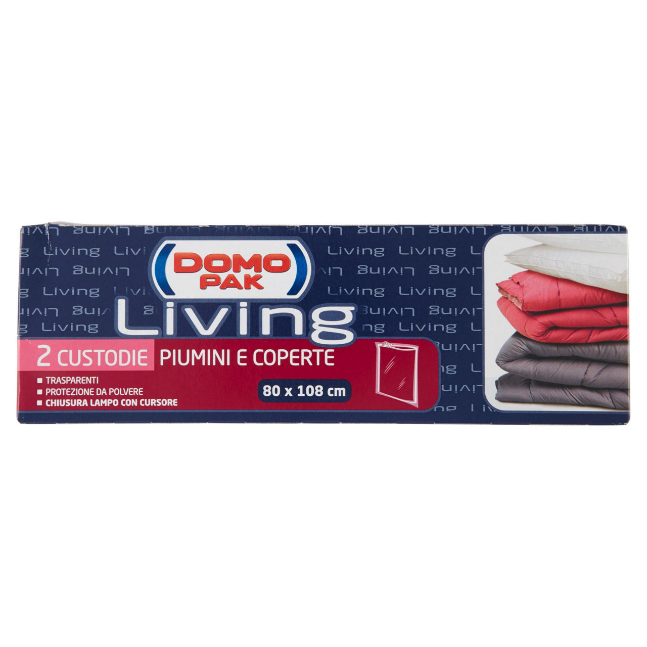 Confezione custodie trasparenti per piumoni e coperte 2 pz - Immagine 41