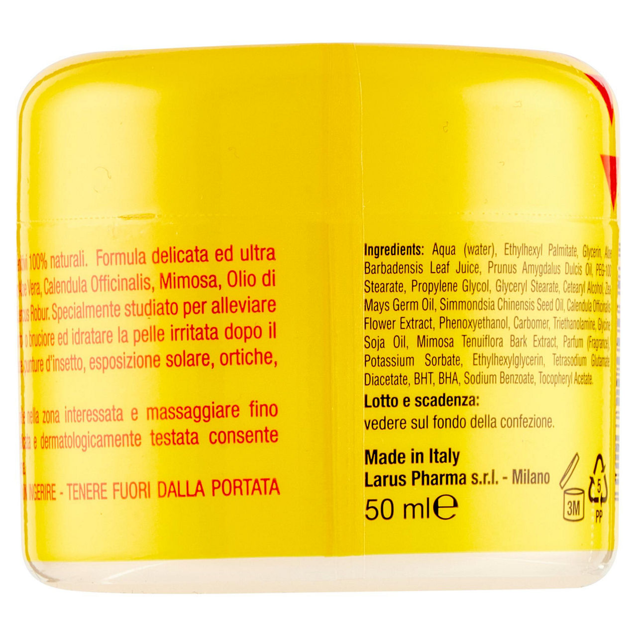 Crema lenitiva antiurticante in barattolo 50 ml - Immagine 51