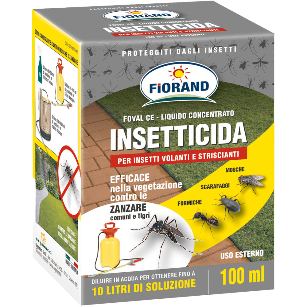 Insetticida concentrato contro insetti volanti-striscianti 100 ml - Immagine 01