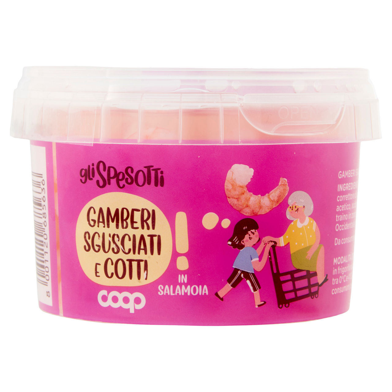 Gamberi sgusciati e cotti in salamoia 125 gr - Immagine 31