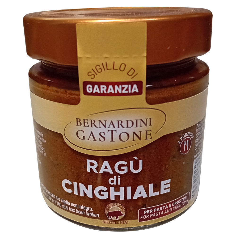 Ragù di cinghiale 220 gr - Immagine 01