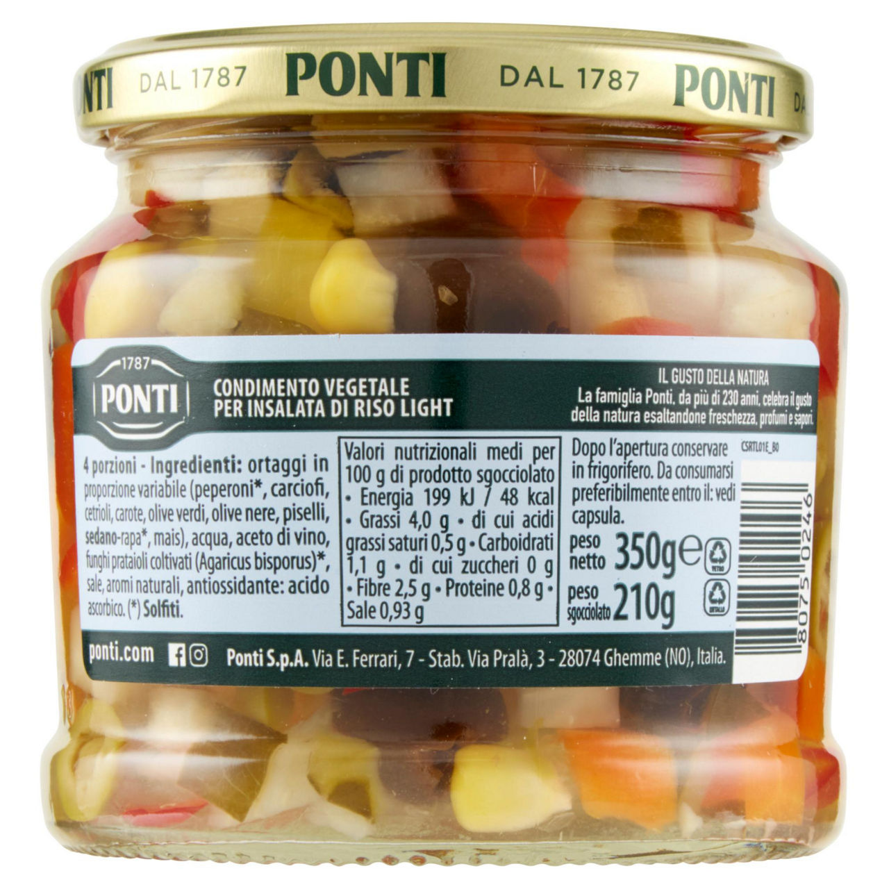 Condimento per insalata di riso light 350 gr - Immagine 51