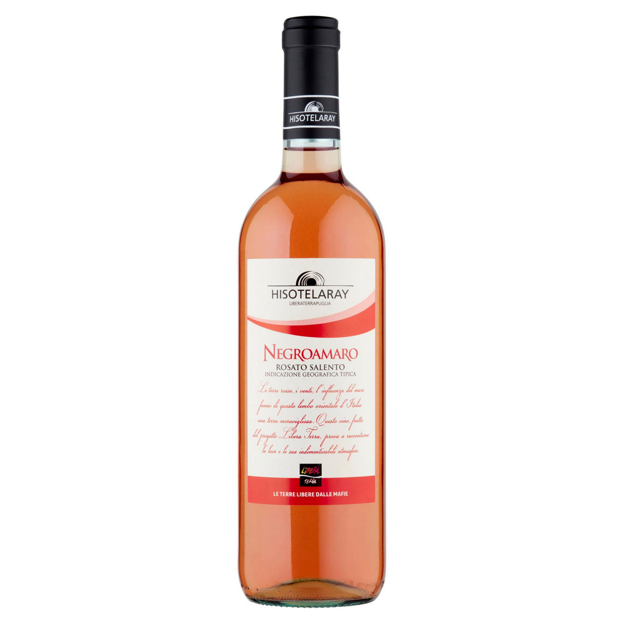 Vino rosato Negroamaro Rosato Salento IGT bio 750 ml - Immagine 01