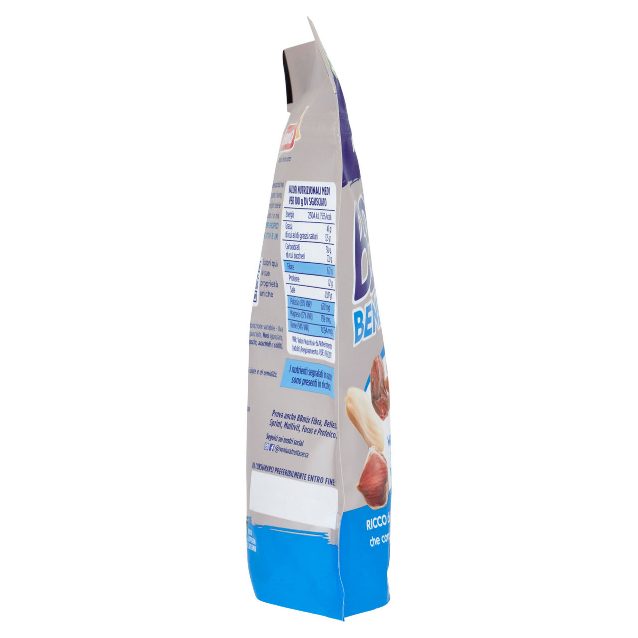 Mix benessere di frutta essiccata e frutta sgusciata 150 gr - Immagine 41