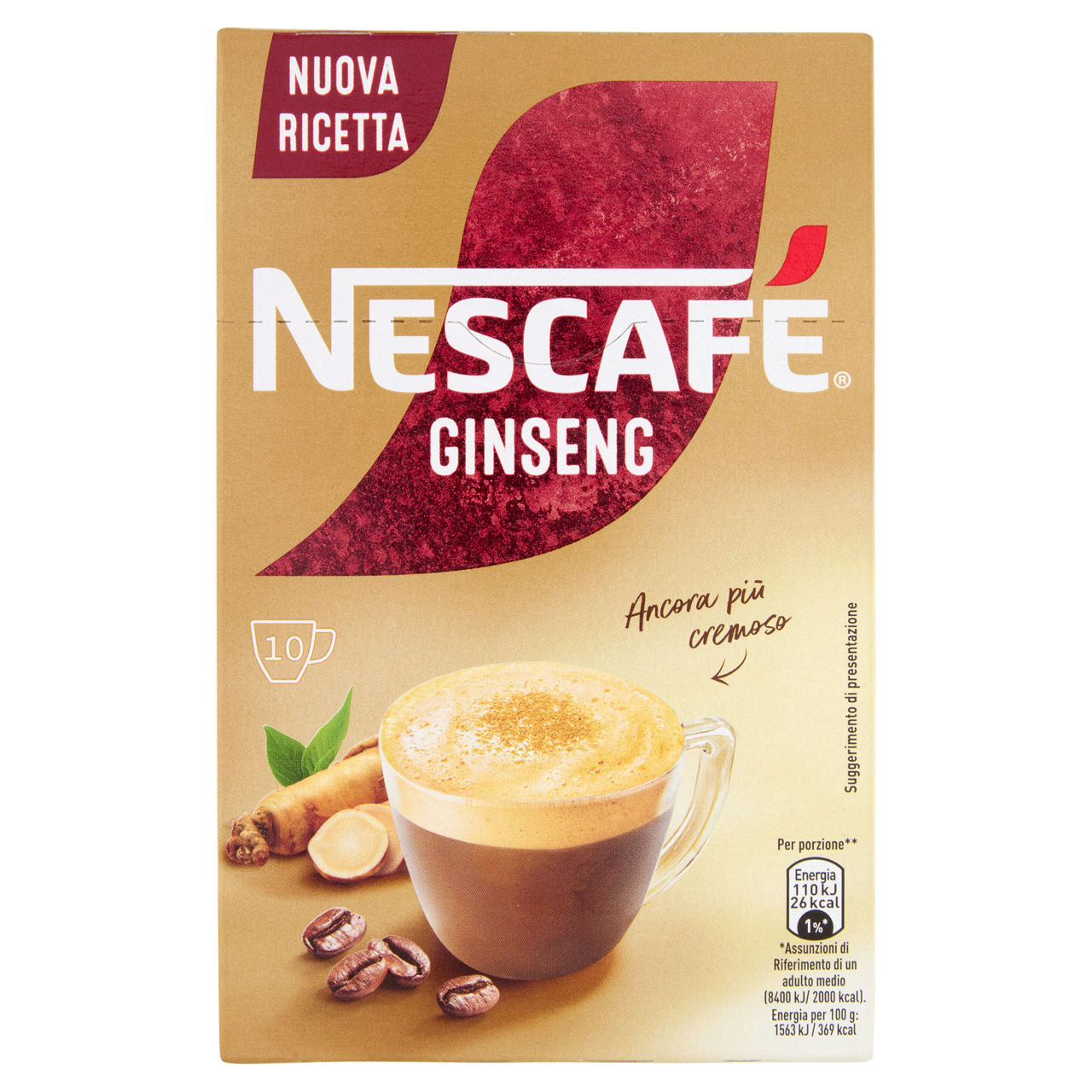 Caffè solubile al ginseng 70 gr