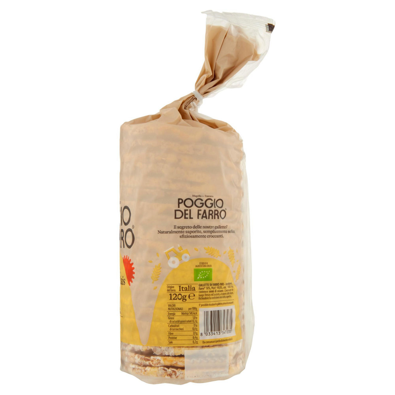 Gallette di farro e mais bio 120 gr - Immagine 51