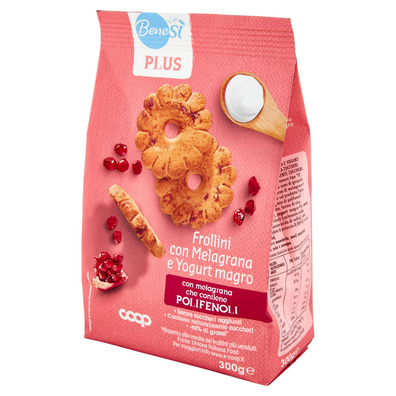 Biscotti frollini con melagrana e yogurt magro 300 gr - Immagine 51
