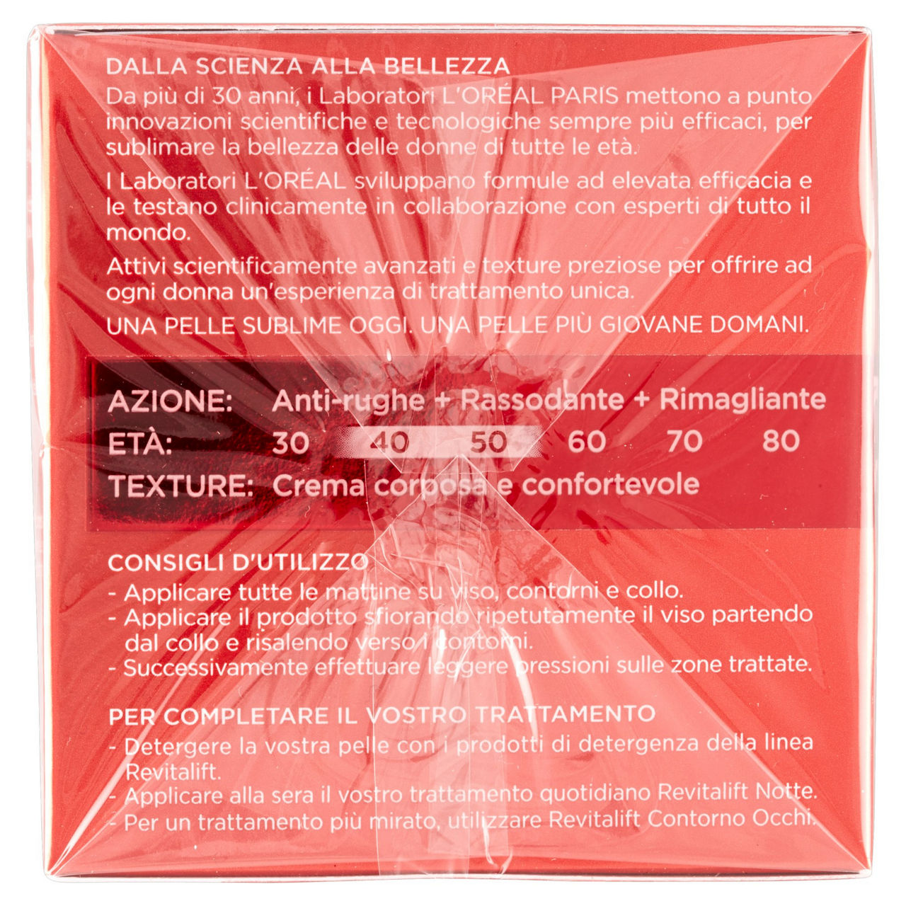Crema viso contorni e collo rimagliante anti rughe 50 ml - Immagine 51