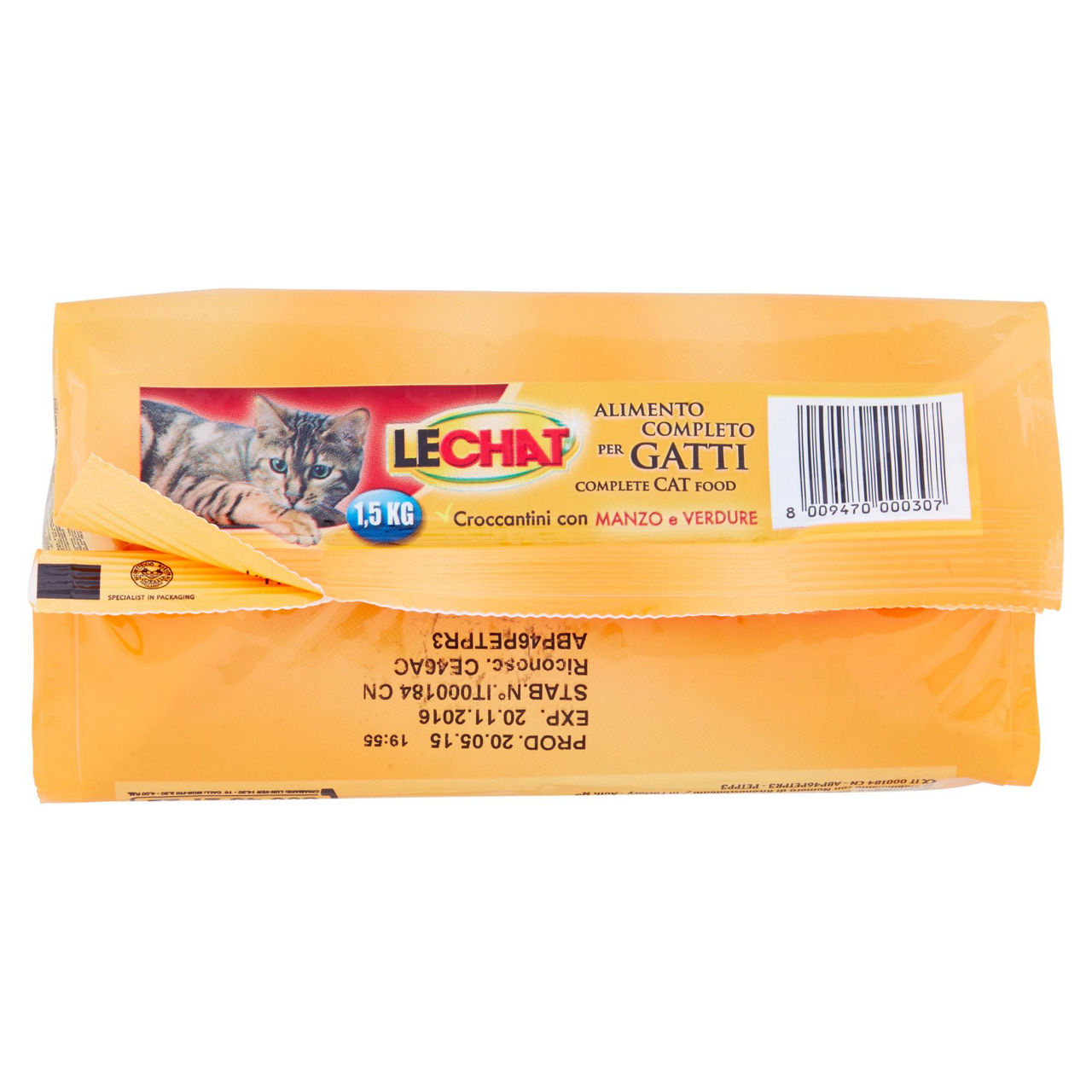 Crocchette per gatti manzo e verdure 1,5 kg - Immagine 31