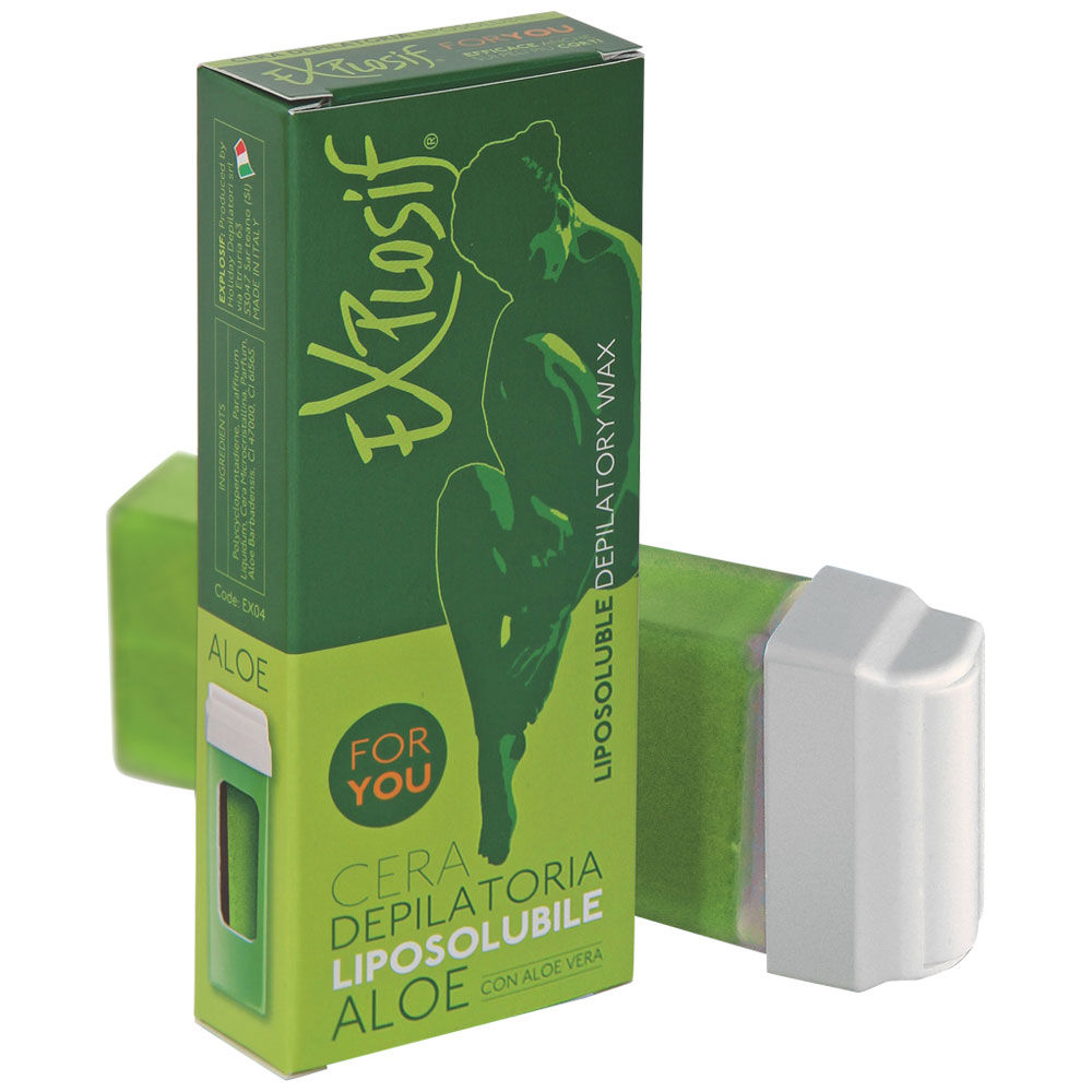 Cera depilatoria roll on liposolubile aloe 100 ml