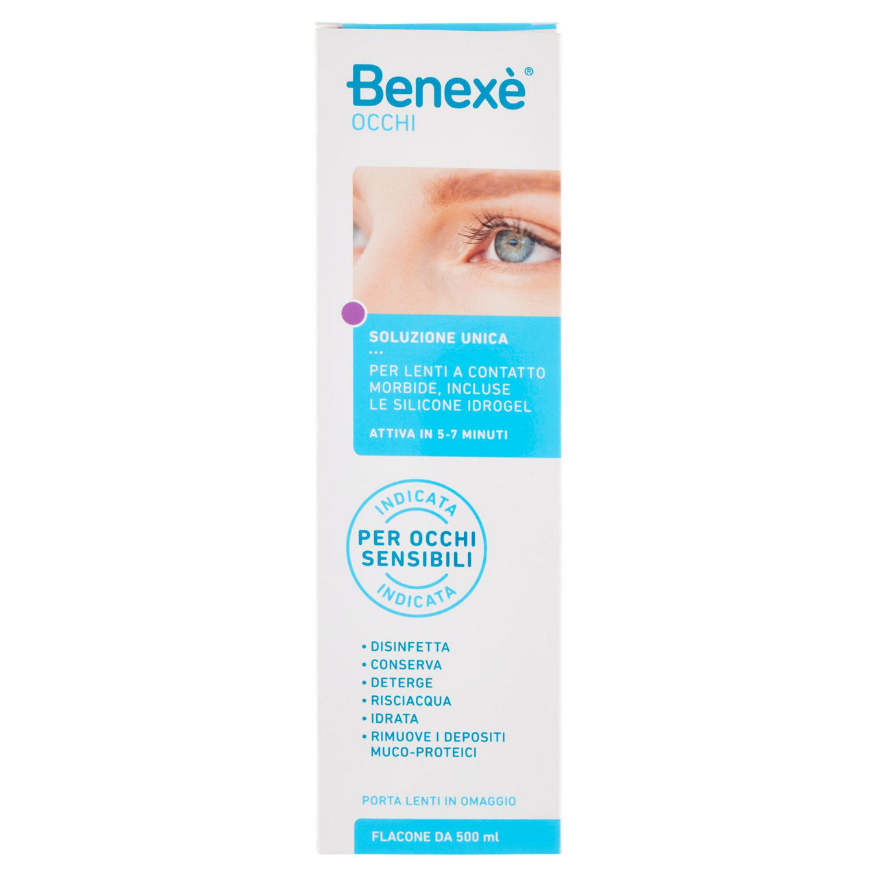 Soluzione unica lenti benexe  scatola ml 500 - Immagine 01