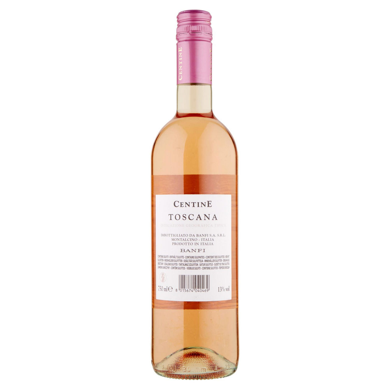 Vino rosato Centine Toscana Rosè IGT Sangiovese Merlot 750 ml - Immagine 11