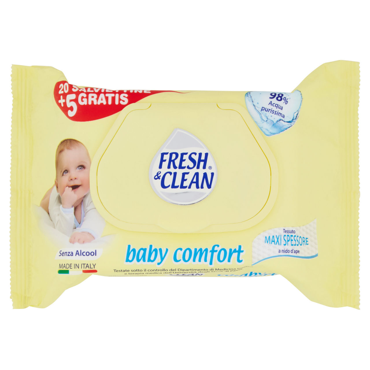Salviette Baby Comfort 25 pz
