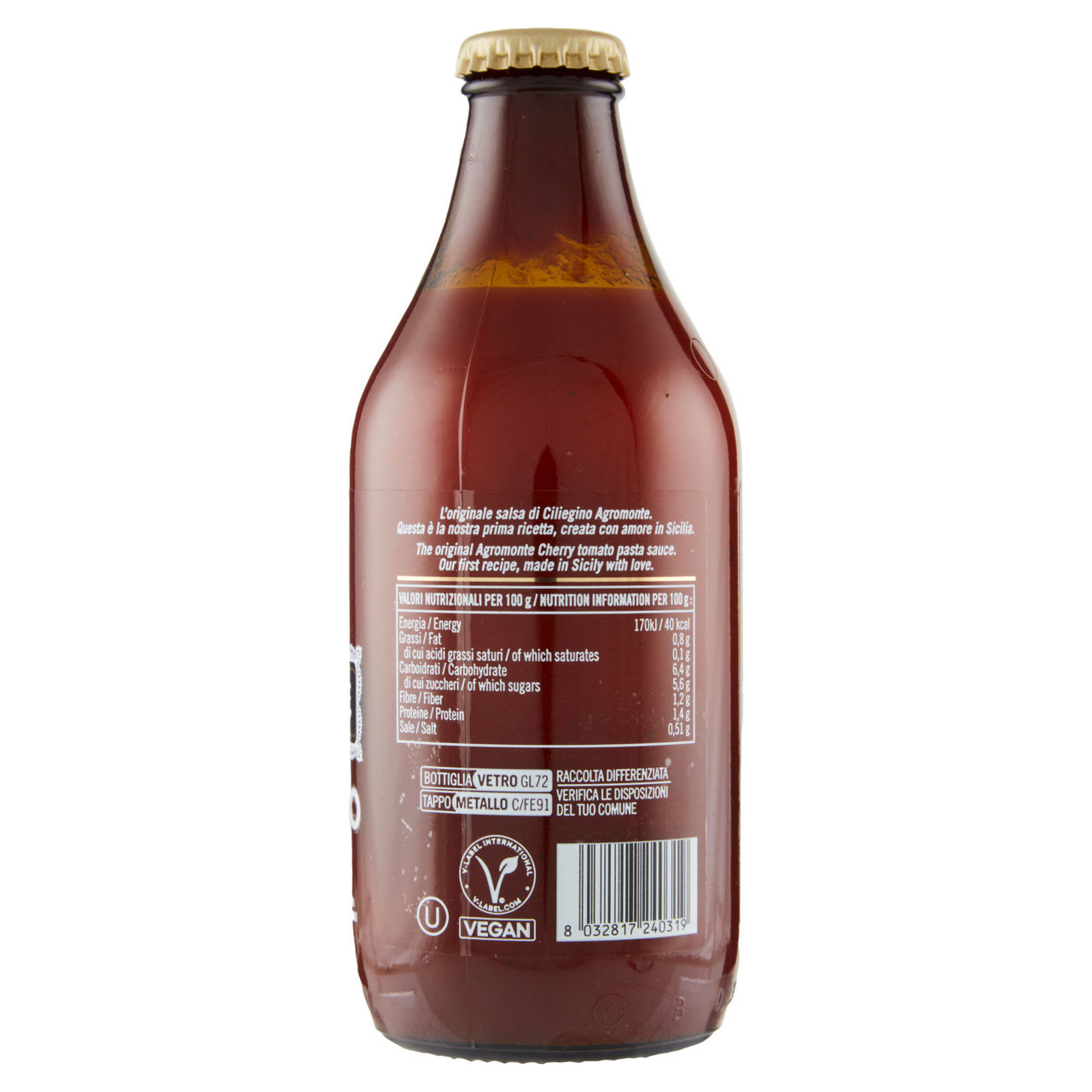 Salsa pronta di pomodoro Ciliegino 330 gr - Immagine 41