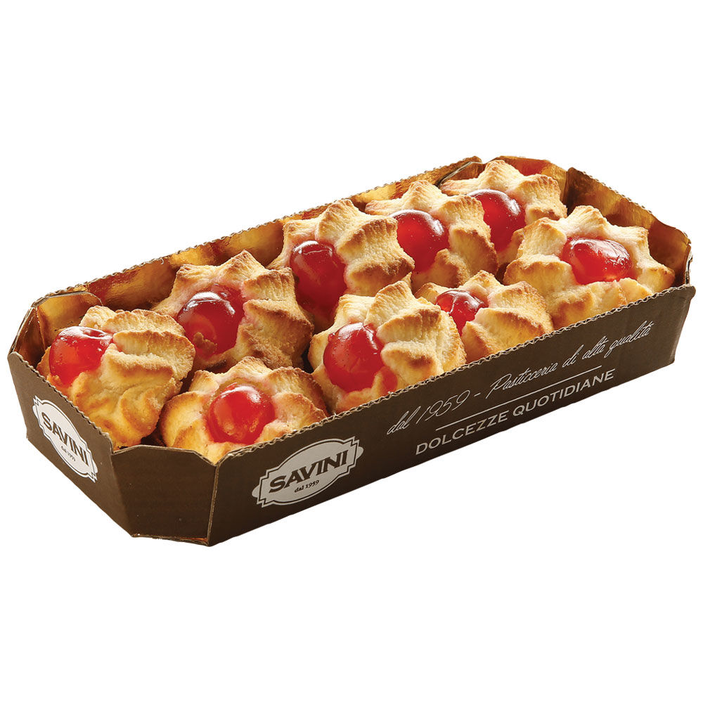 Biscotti petit con ciliegia rossa 200 gr