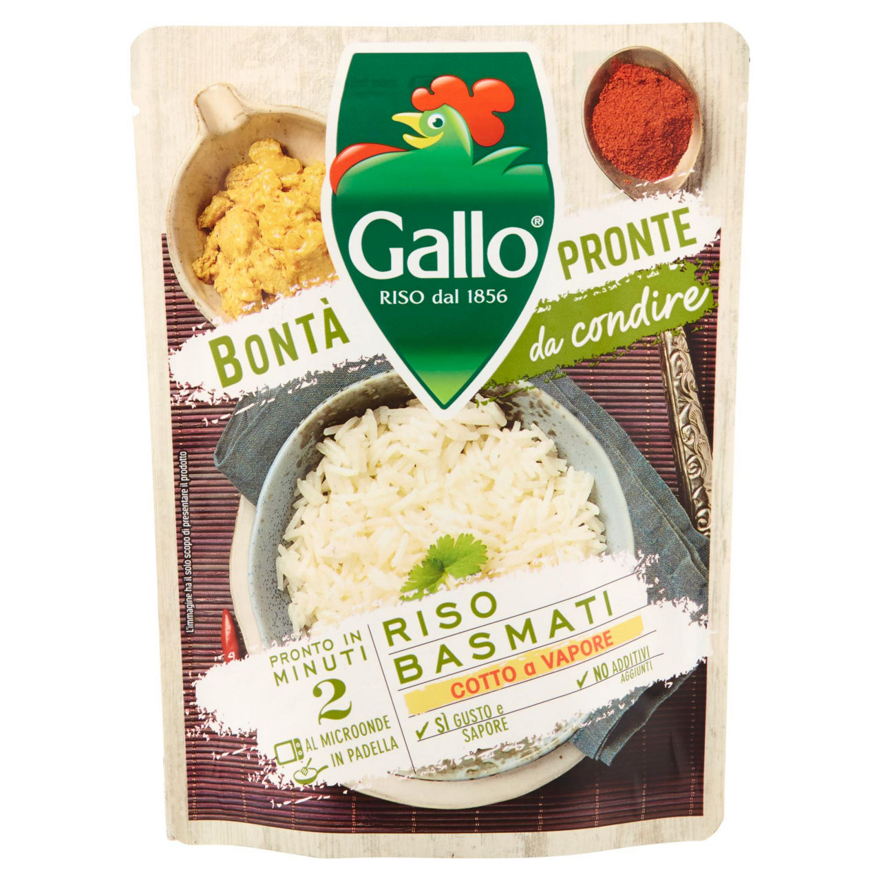 Riso expresso basmati bianco riso gallo busta gr. 250 - Immagine 01