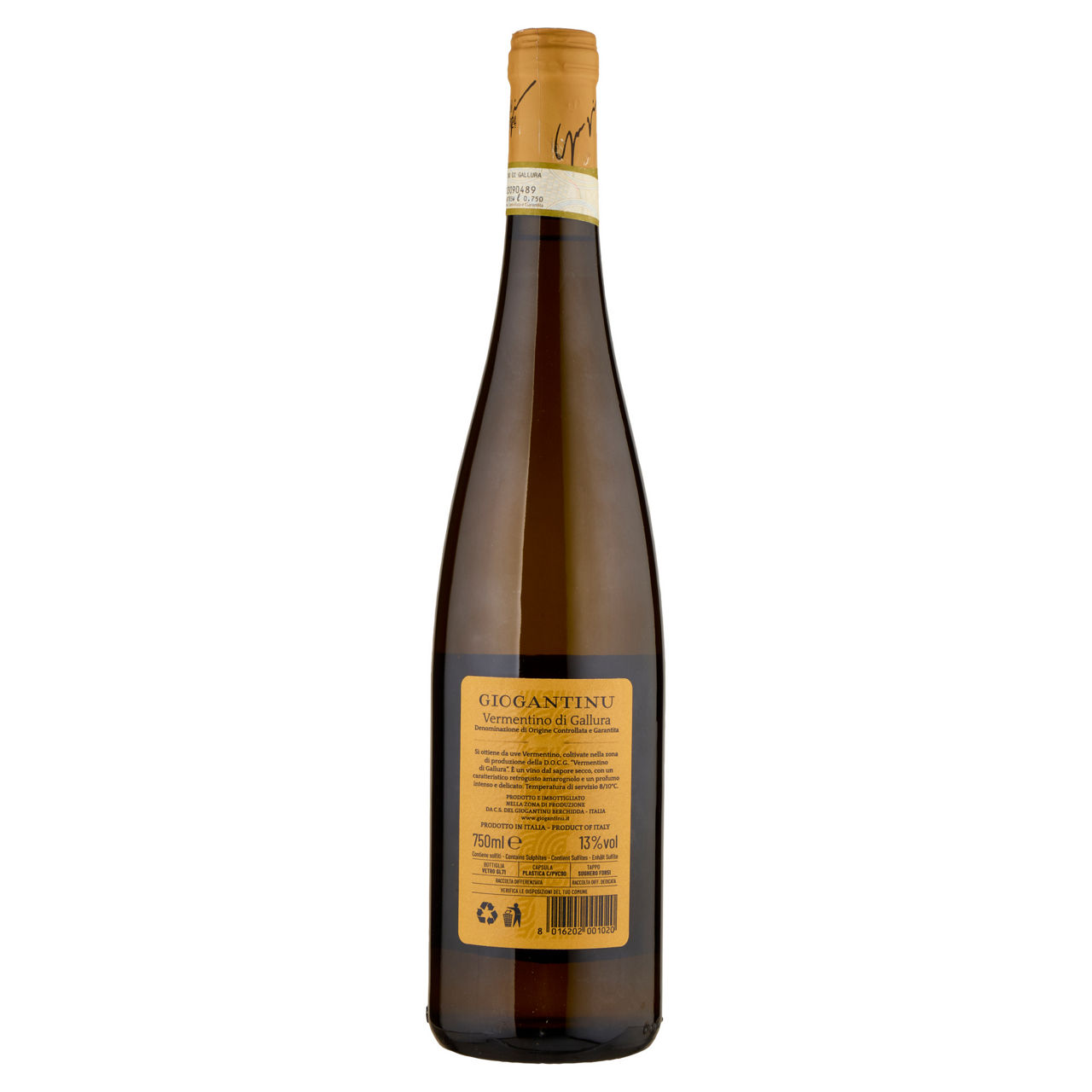 Vino bianco Vermentino di Gallura DOCG cantine Giogantinu 750 ml - Immagine 31