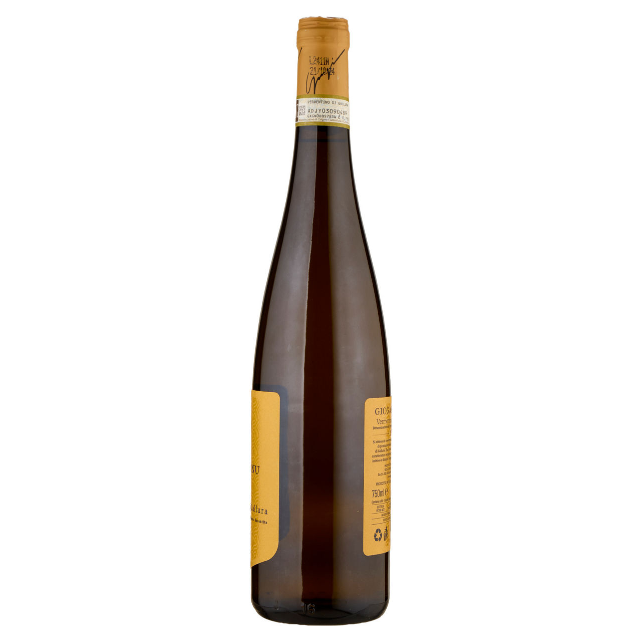 Vino bianco Vermentino di Gallura DOCG cantine Giogantinu 750 ml - Immagine 11