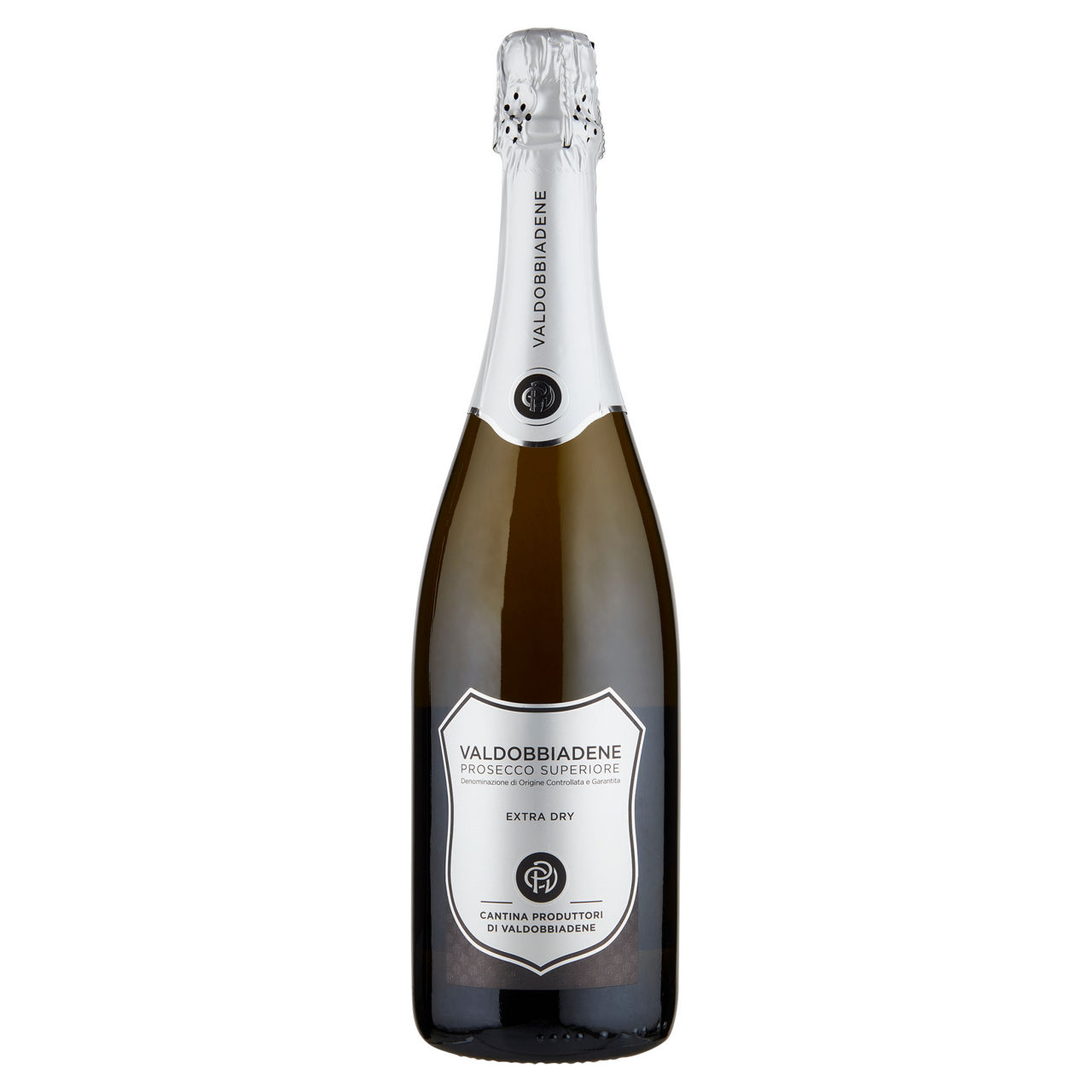 Spumante Prosecco Valdobbiadene DOCG scudo platino 750 ml - Immagine 01