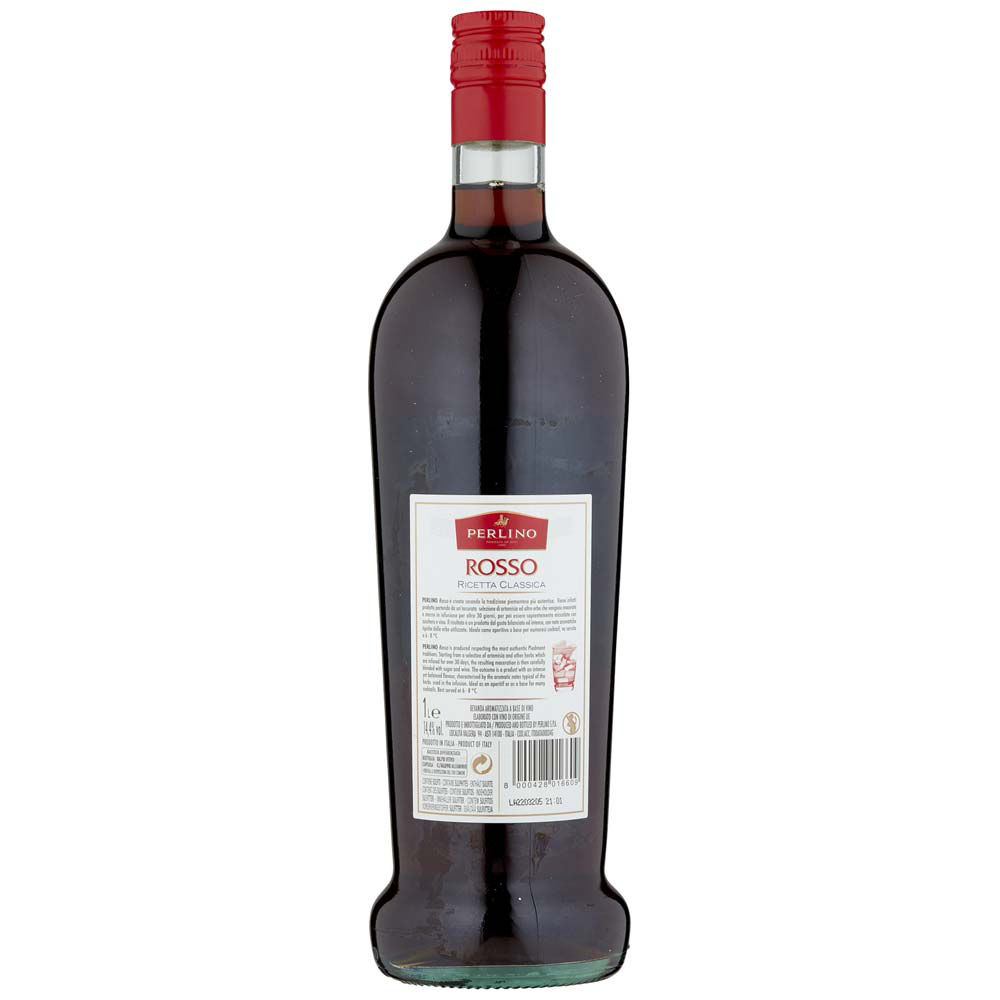Immagine 3 di 6 del prodotto Bevanda Rosso aromatizzata a base vino Perlino 1 lt