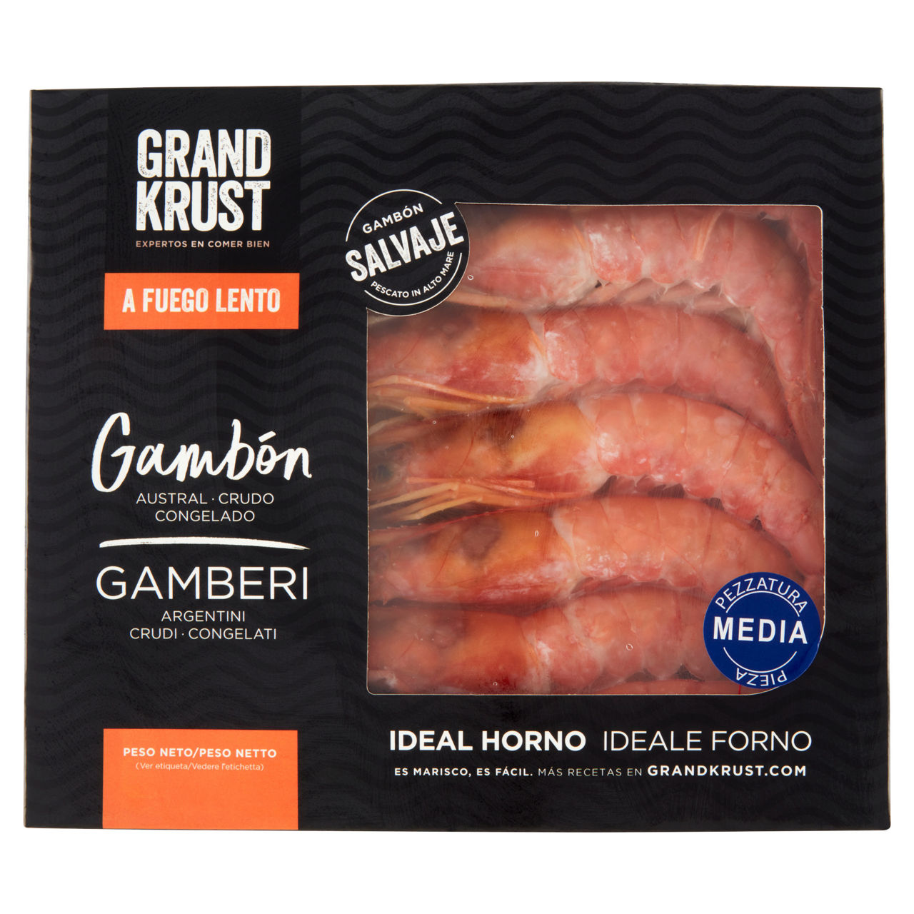 Gamberi Argentini crudi congelati 400 gr