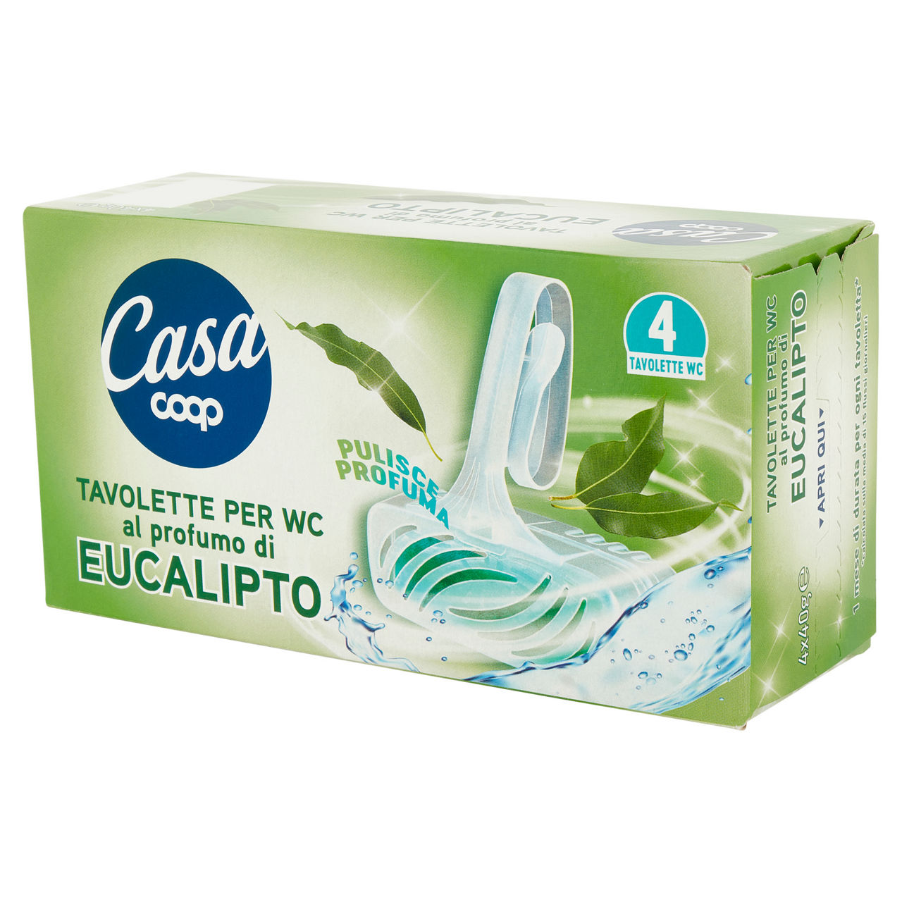 Tavoletta per wc solida coop freschezza naturale c/eucalipto scatola g160 pz4 - Immagine 31