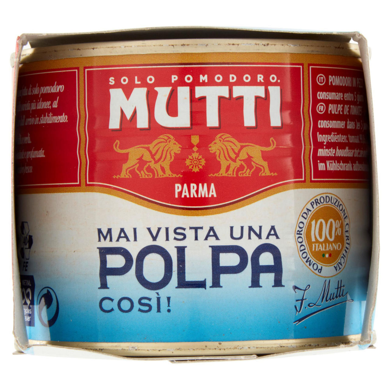 Polpa di pomodoro in pezzi 3 pz x 210 gr - Immagine 11