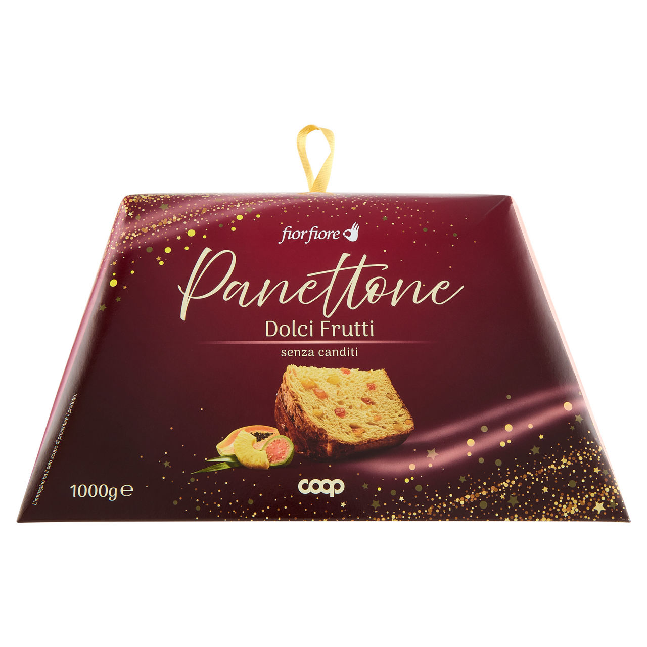Panettone basso Dolci Frutti 1 kg