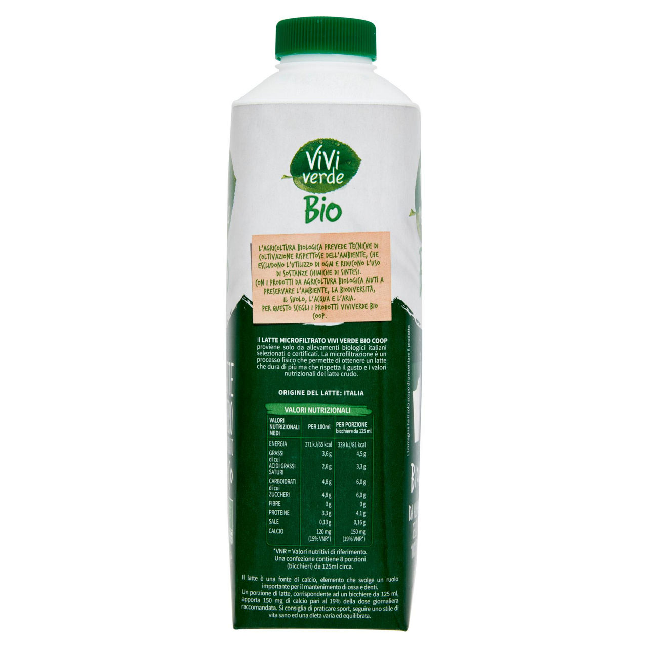 Latte intero microfiltrato bio 1 lt - Immagine 51