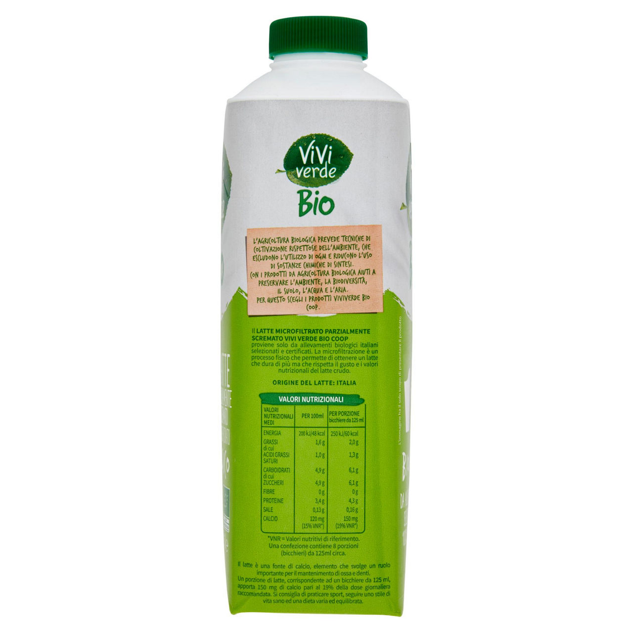 Latte parzialmente scremato microfiltrato bio 1 lt - Immagine 21