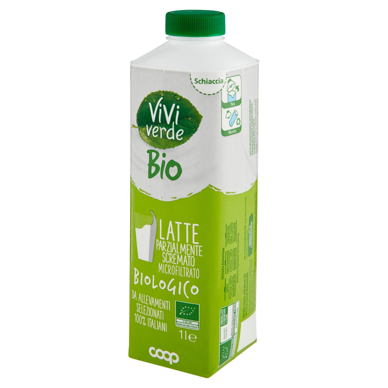 Latte parzialmente scremato microfiltrato bio 1 lt - Immagine 41