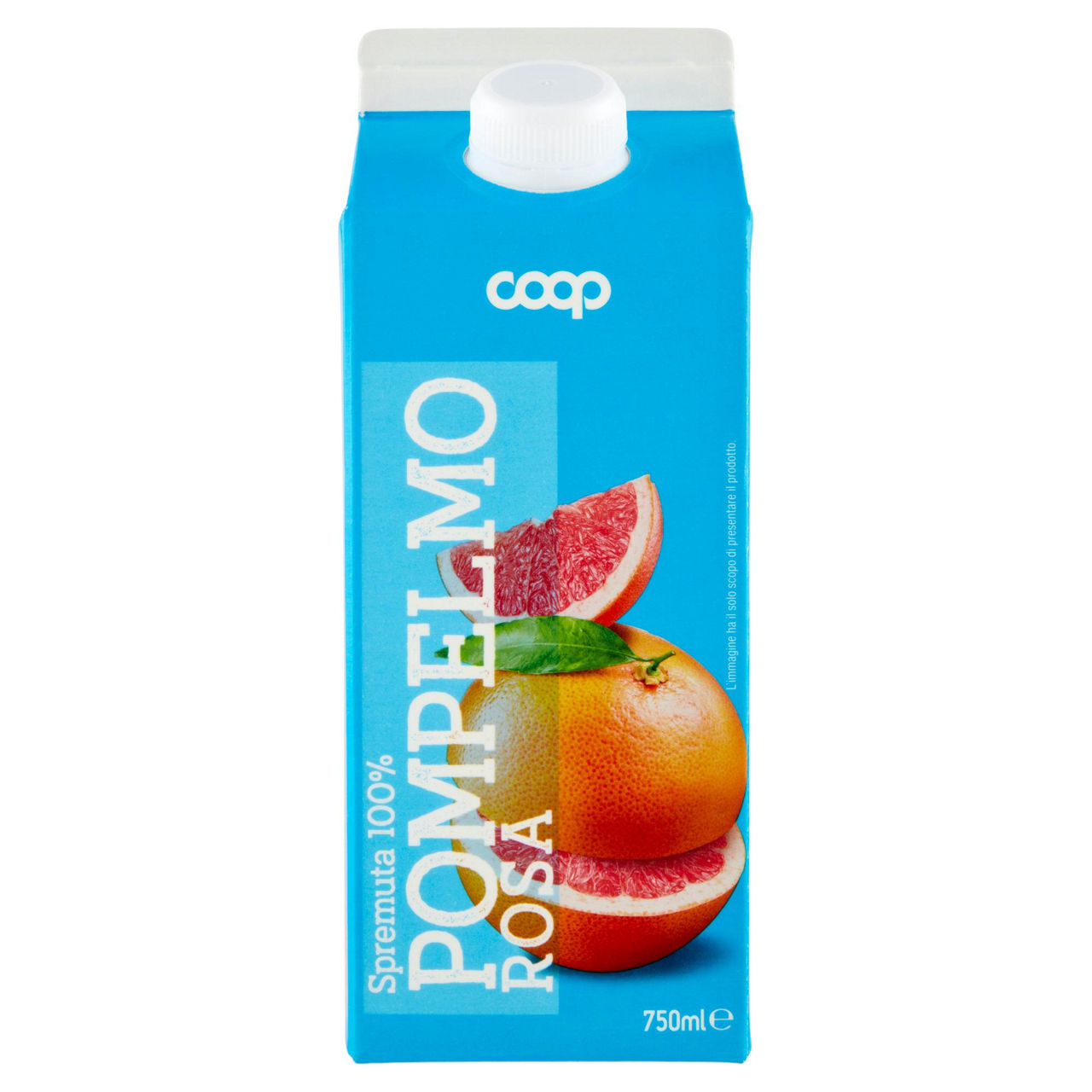 Spremuta 100% pompelmi rosa selezionati 750 ml