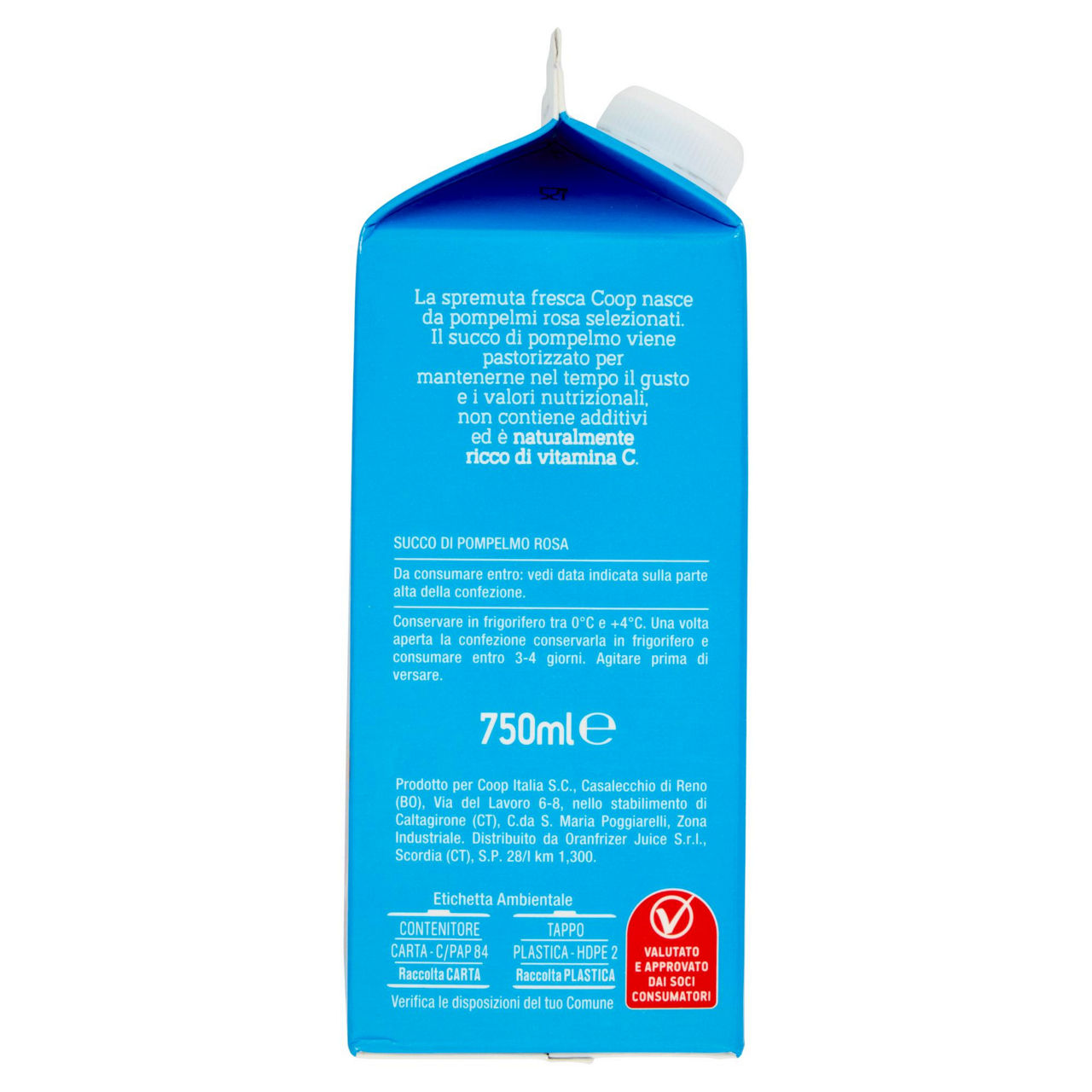 Spremuta 100% pompelmi rosa selezionati 750 ml - Immagine 31